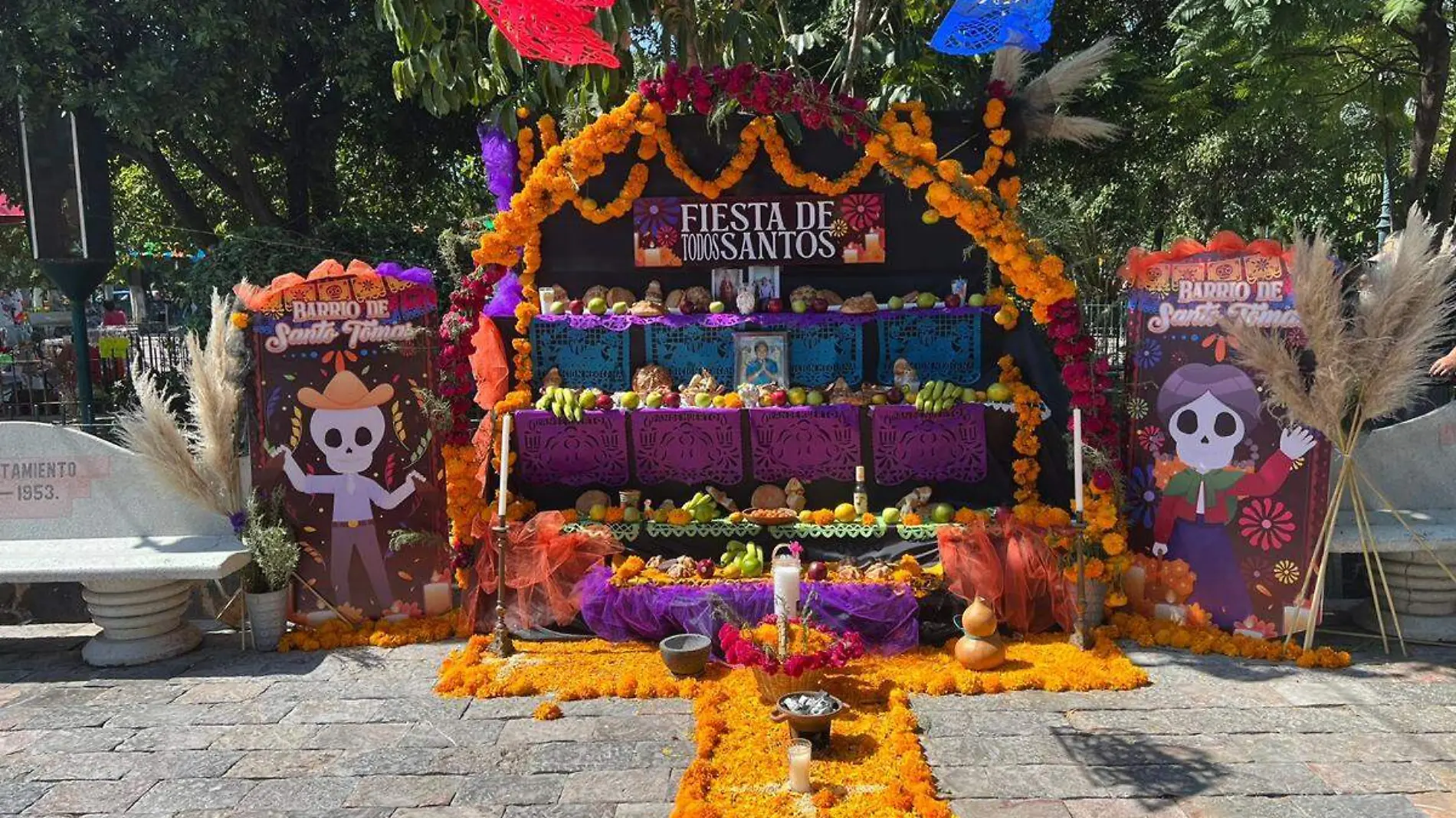 Ofrendas en Izucar de Matamoros